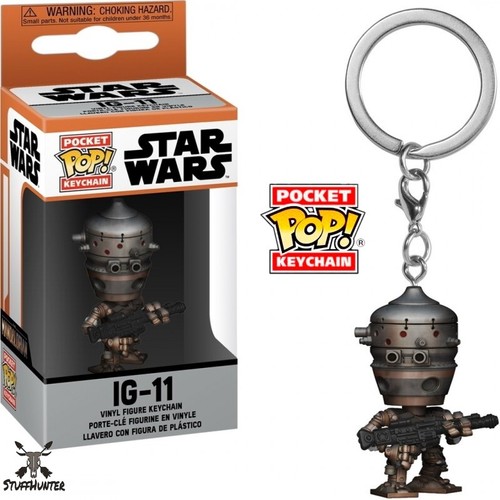 Funko Pop! Star Wars IG-11 - Poche Porte-Clé Porte-Clés - Neuf