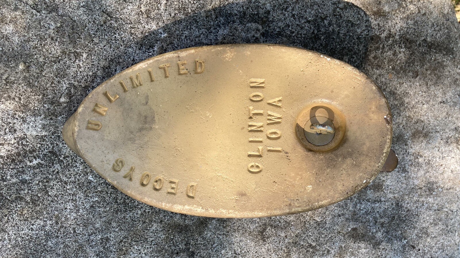 Vintage Duck Decoy Made By Decoys Unlimited Clinton Iowa eBay