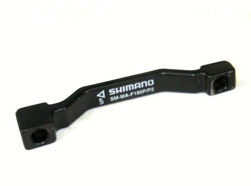 SHIMANO SM-MA-F180P/P2 POST MOUNT FRONT DISC BRAKE ADAPTER 180mm BIKE ROTOR
