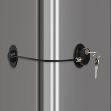 REZIPO - Refrigerator Door Lock with 2 Keys, File Drawer Lock, Freezer Door Lock