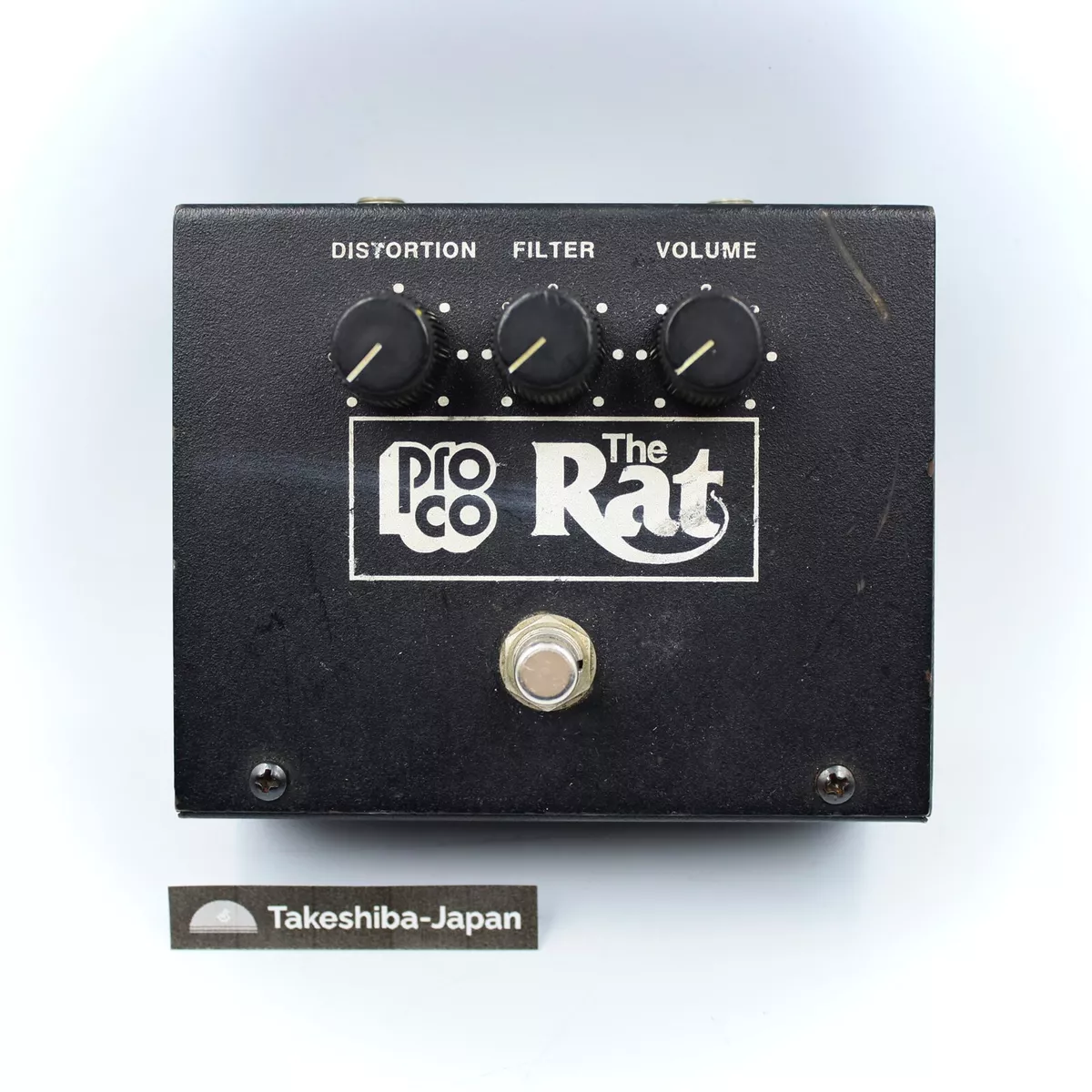 ProCo Rat Big Box Reissue Distortion Guitar Effect Pedal Large Box VR-108530