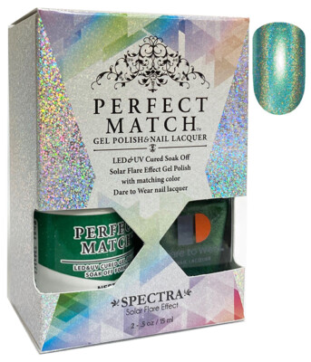 LeChat Perfect Match Spectra Soak off Gel + Nail Lacquer #SPMS11 Neptune