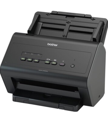 RE_NEWED Brother ADS 2400N Image Center Automatic Network Document Scanner