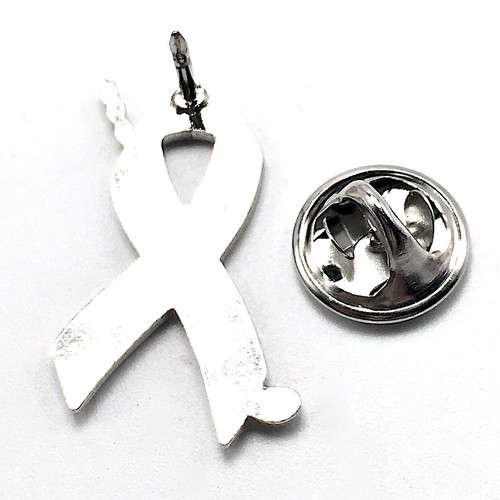 Golf Breast Cancer Awareness Tack Pin Pink Ribbon Enamel Rally For Life Pin back - Picture 4 of 4