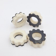 LAND ROVER SERIES 1,2,3  1948-1980 FELT OIL SEAL AXLE FLANGE 4x RTC3515