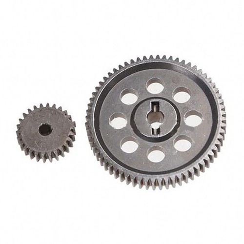 64T Metal Differential Gear 29T/26T/21T Motor Gear for HSP 1/10 RC Car Upgrade - Picture 6 of 15