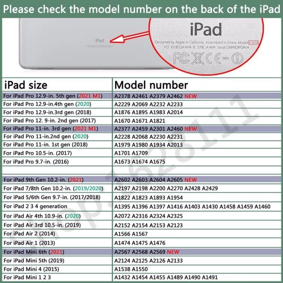 Kids Friendly Shockproof Stand Case For iPad 5th 6th 7th 8th 9th 10th Generation - Image 2 of 4