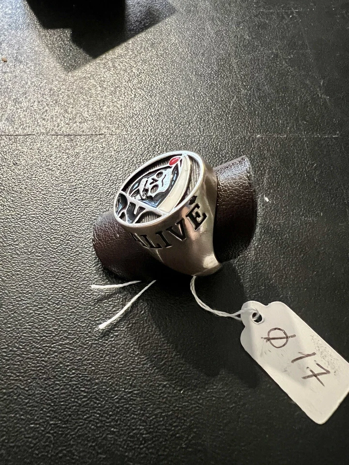 Anello El-Rana Originale “Stay Alive” In Argento - Immagine 2 di 3