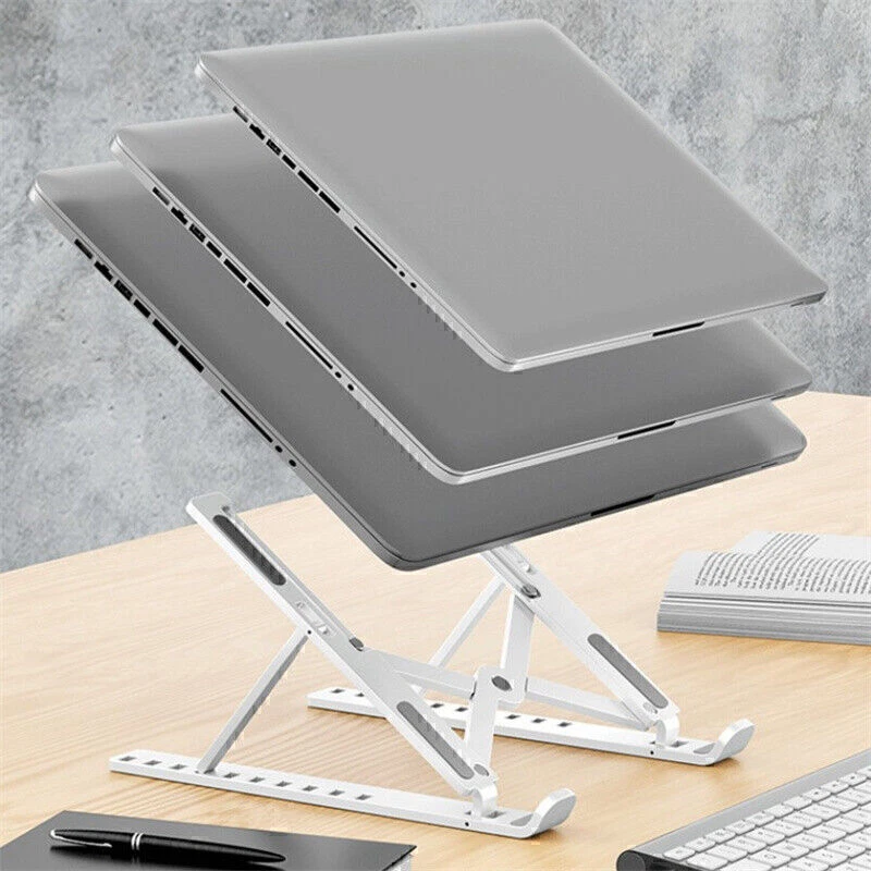 Adjustable Foldable Laptop Stand Portable Notebook Desk for Work or Home