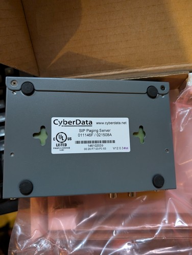 Cyber data SIP Paging Server - Picture 4 of 6