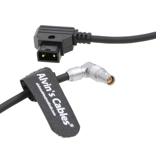 Power Cable for RED Komodo Camera Rotatable Right Angle 2 Pin Female to D-tap - Picture 3 of 5