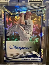 William Kemper 2022 Elite Extra Edition FOTL BLUE #106 San Francisco /20
