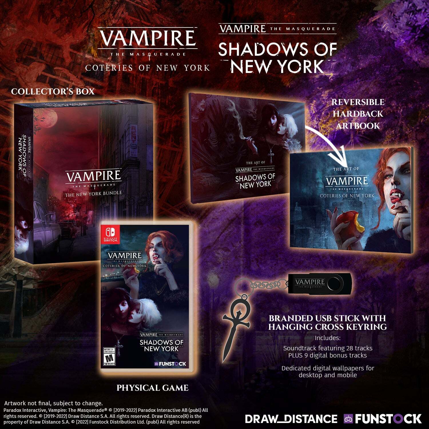 Vampire: The Masquerade – Shadows of New York out now on Xbox One, PS4,  Switch and PC