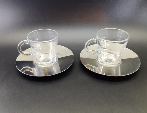 Nespresso View Lungo Espresso Cups and Saucers Set of 2 - Picture 6 of 14