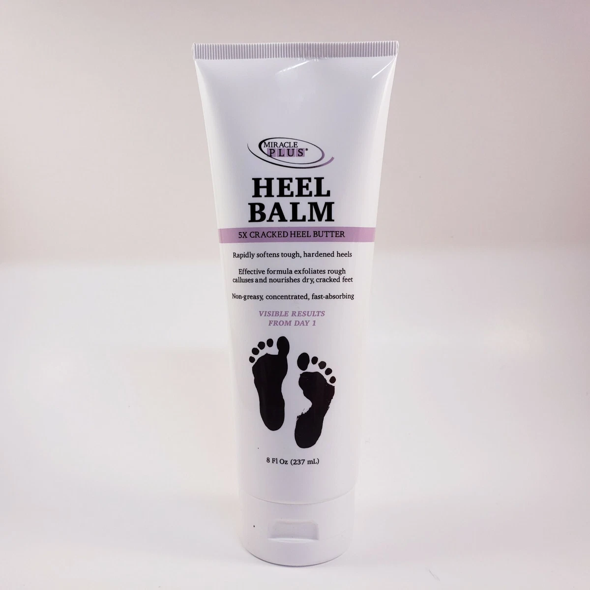 Miracle Plus Heel Balm 5X Cracked Heel Butter Cream 8oz Sealed
