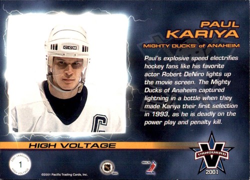2000-01 Pacific diverses marques LNH 🥅À VOUS DE CHOISIR 🏒 Minis parallèles INSERTS RCs SPs - Photo 160 sur 196
