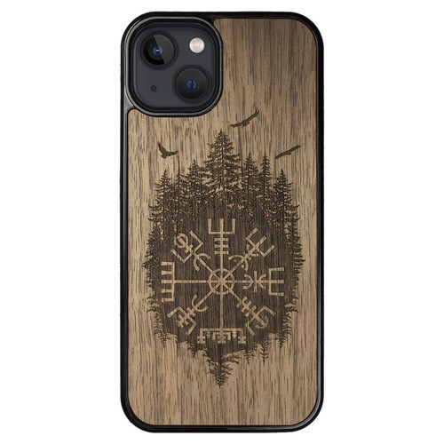 Viking Compass Vegvisir Wooden iPhone MagSafe Case 15 Pro Max, 14 Plus, 13 Pro - Photo 18 sur 36