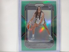 2023 Prizm WNBA SILVER & GREEN REFRACTOR #137 Lou Lopez Senechal - Dallas Wings