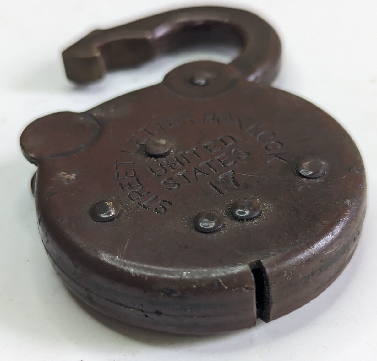 STREET LETTER BOX LOCK UNITED STATES No.17 NO KEY eBay