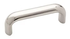 Kitchen Cabinet Hardware Handle Pull 3" Center to Center Polished Chrome - pack