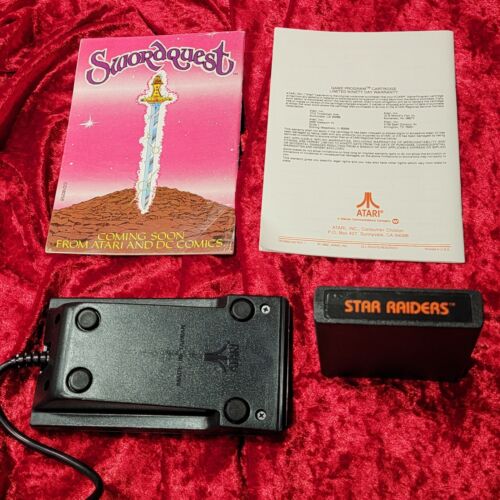 Star Raiders (Atari 2600, 1982) CIB w/ Touch Pad and Comic, Tested CX2660-1 - Picture 6 of 6