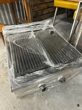 24" American Range rangetop gas grill and griddle unused