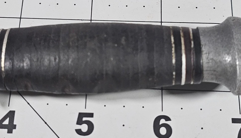 Faca de sobrevivência vintage Remington Dupont Rh-51 escoteiro Segunda Guerra Mundial - Imagem 4 de 4