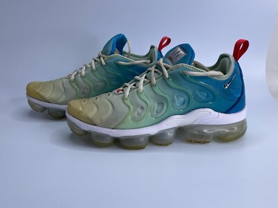 blue and green vapormax plus