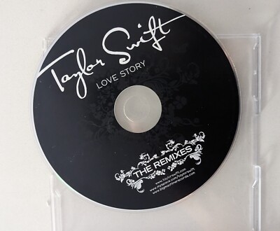 TAYLOR SWIFT Love Story REMIXES PROMO RARE ISRAELI CD PROMO SINGLE