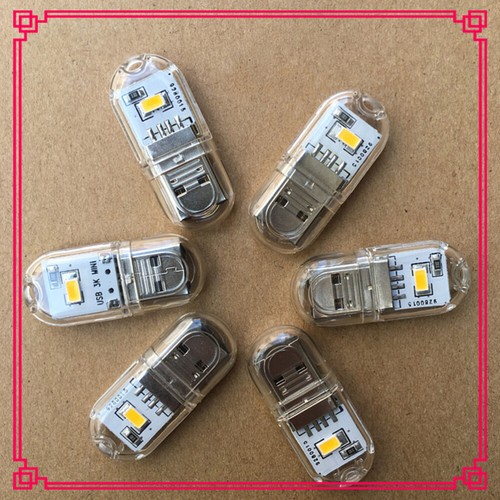 6PCS Mini USB LED Lights Mini Size USB Light Decorations for Home Ledlight - 第 11/12 張圖片