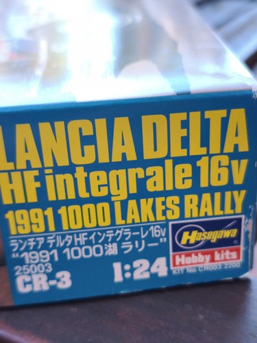 Hasegawa 1/24 LANCIA DELTA HF Intégrale 16v 1991 1000 LAKES RALLY - Foto 2 di 3