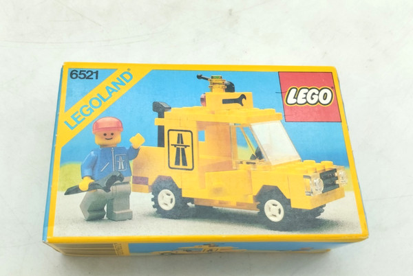 Lego 6521 Emergency Repair Truck Misb New Sealed Classic Town Vintage 80S 1980S-image