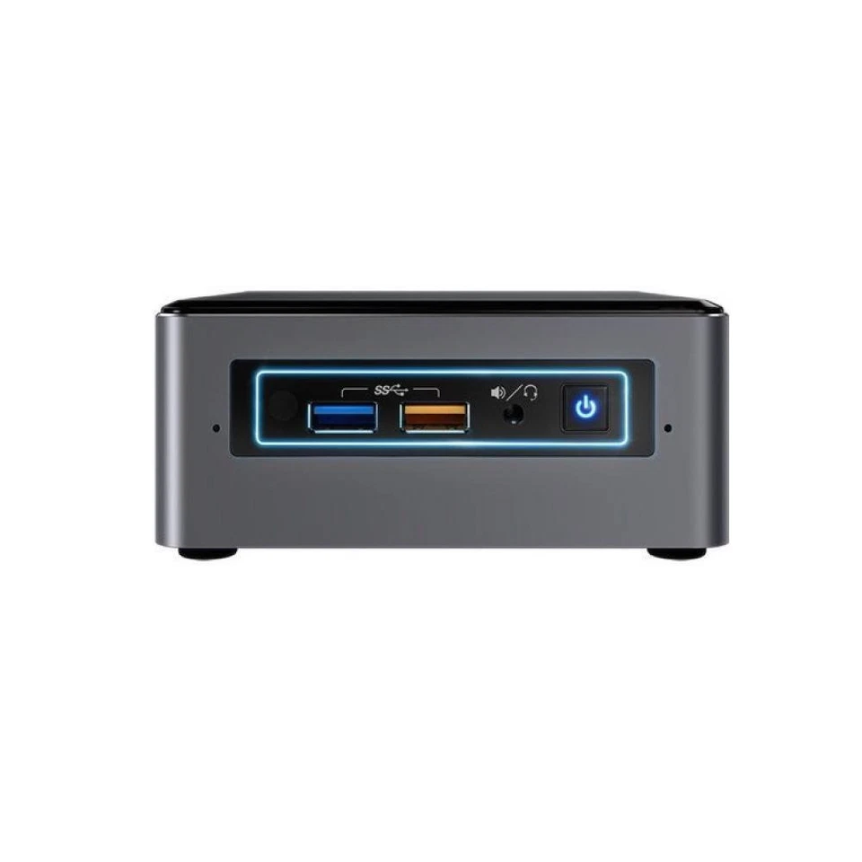 Intel NUC NUC7i3BNH Mini PC i3 7100U @2.4GHz 8GB RAM DDR4 256GB SSD Windows 10 - Image 2 of 4