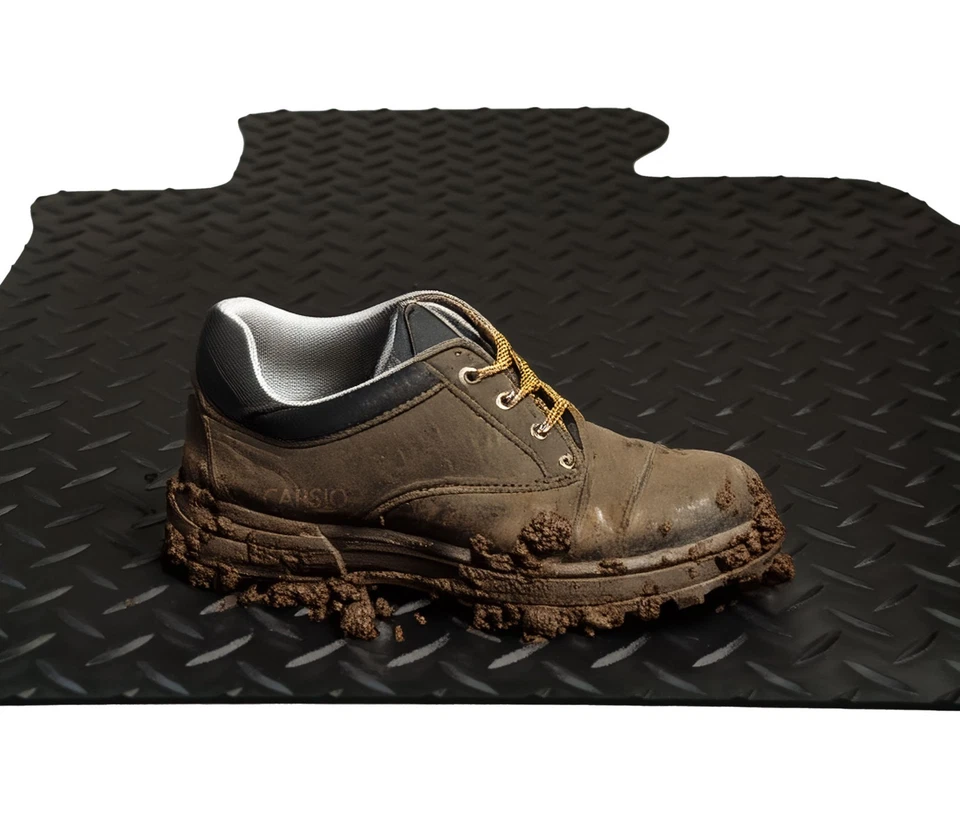 Carsio Tailored Rubber Van Rear Load Mats For Vauxhall Combo D SWB 2012 to 2018 - Image 4 of 4