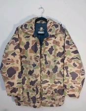 STEARNS Duck Camo Floatation Jacket Coat Men s S 36-38 Type III USA MADE PFD