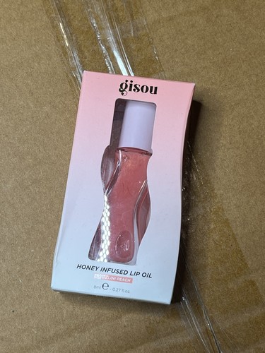 Gisou Honey Infused Lip Oil~Bee-llini Peach~ NEW