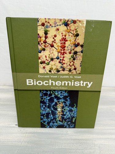 Biochemistry by Donald Voet and Judith G. Voet (2010, Hardcover) 4th edition