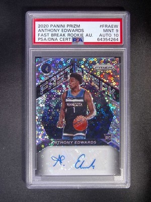 2020-21 Panini Prizm Anthony Edwards RC Rookie Fast Break 2020-21 Panini Prizm Anthony Edwards RC Rookie Fast Break