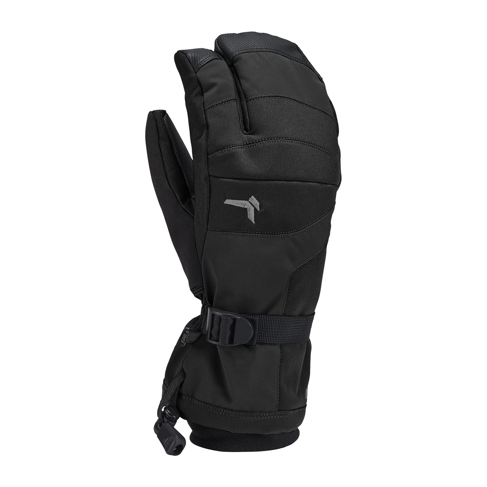 Kombi Storm Cuff 3 Finger Women's Gloves, Black, Large