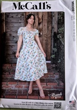 MCCALLS PATTERN 8359  DRESS TOP   MISSES SIZES  14 16 18 20 22  UNCUT  NEW