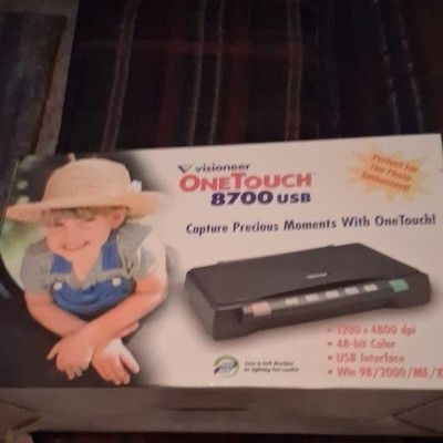 Visioneer OneTouch 8700 USB Flatbed Scanner 1200x4800dpi CCD 48-bit A4
