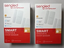 Sengled Smart Window & Door Sensor, HUB REQUIRED, 2 Boxes, New