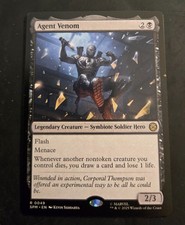 2025 Magic The Gathering Spiderman TCG #049 Agent Venom Rare