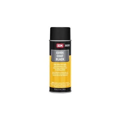 SEM 38203 Guide Coat Black Aerosol Can 12 oz