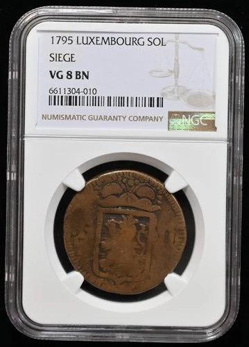 1795 LUXEMBOURG SOL NGC VG8