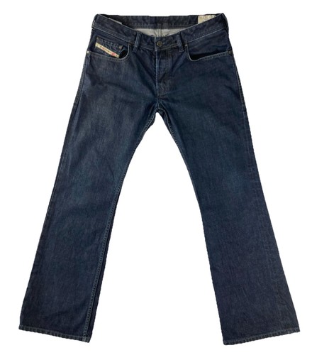 Diesel Zatiny Jeans W32 L30 Mens Regular Bootcut 0088Z Blue Indigo Made in Italy