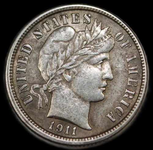 1911 10C Barber Dime- choice au / free shipping- jam583