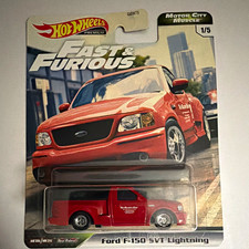 Hot Wheels Premium Fast & Furious 1:64 Ford F-150 SVT Lightning Diecast Unopened