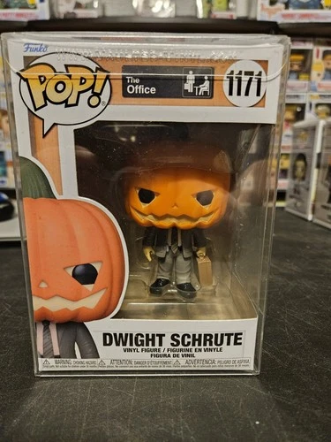 The Office Funko Pop! w/Protector Dwight Schrute 1171 PumpkinHead