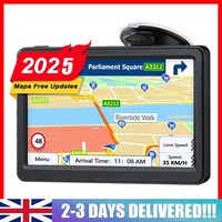8GB Sat Nav Car Truck GPS Navigation Free Lifetime UK & eu Maps POI FM Upgraded.